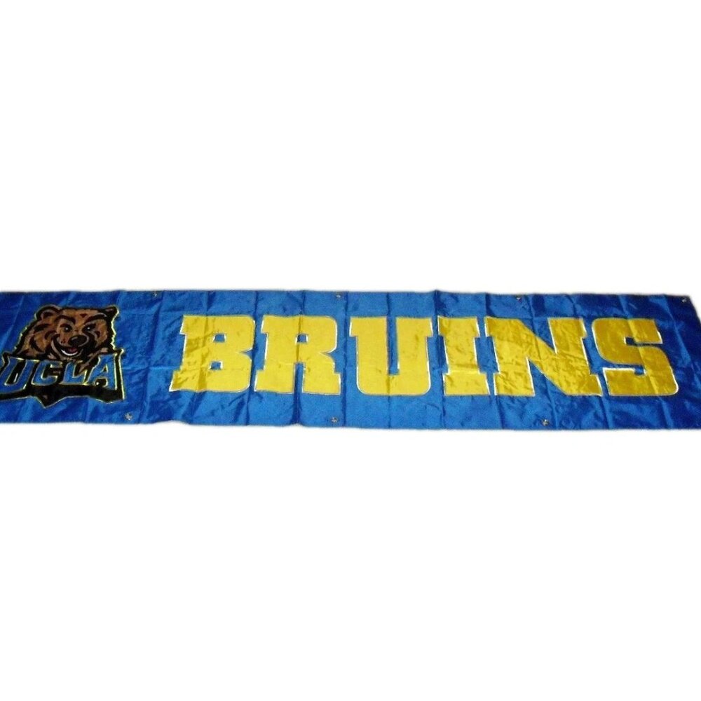UCLA Bruins University 8 X 2 Ft. Embroidered Flag Banner New Ncaa